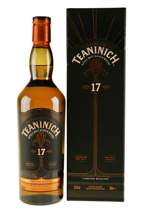 Teaninich 17 years Limited Release Whisky Teaninich 17 years Limited Release Whisky