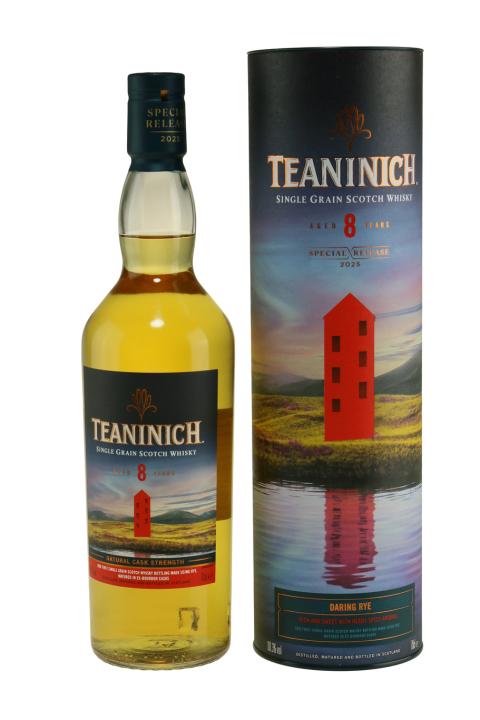 Teaninich 8 years Daring Rye Limited Release 2025 Whisky Teaninich 8 years Daring Rye Limited Release 2025 Whisky