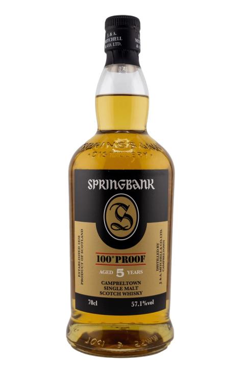 Springbank 5 Year Old 100 Proof - Whisky Springbank 5 Year Old 100 Proof - Whisky