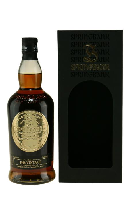 Springbank Vintage 1998 May 2025 Springbank Vintage 1998 May 2025