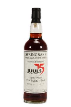 Springbank Juuls 75 år Jubilæum - Whisky - Single Malt