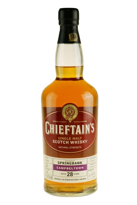 Springbank Chieftains Choice 28 years Juuls Aftapn - Whisky Springbank Chieftains Choice 28 years Juuls Aftapn - Whisky