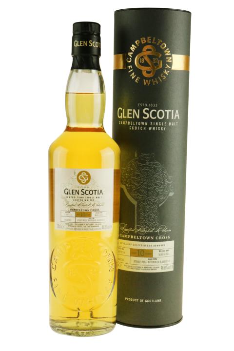 Glen Scotia 10 Years Old Campbeltown Cross Whisky - Single Malt
