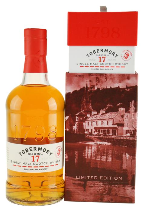 Tobermory Oloroso Cask 17 Years Old Whisky Tobermory Oloroso Cask 17 Years Old Whisky