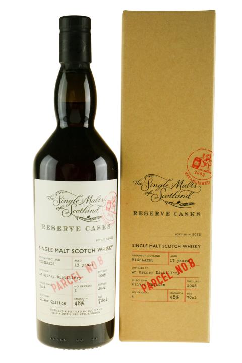 Orkney 13 years SMS Reserve Cask Parcel 8 2022 Whisky Orkney 13 years SMS Reserve Cask Parcel 8 2022 Whisky