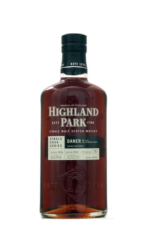 Highland Park Daner, 12y Single Cask # 3030 2018 - Whisky Highland Park Daner, 12y Single Cask # 3030 2018 - Whisky