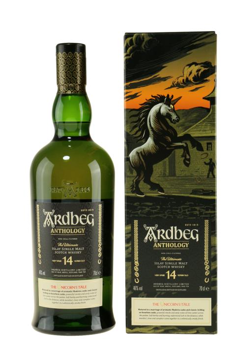 Ardbeg Anthology 14 Year Old - The Unicorn's Tale Whisky Ardbeg Anthology 14 Year Old - The Unicorn's Tale Whisky