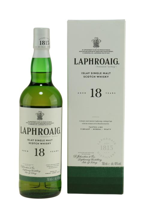 Laphroaig Aged 18 Years Whisky Laphroaig Aged 18 Years Whisky