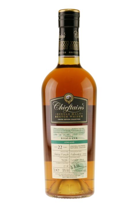 Rosebank Chieftains Choice 22 years - Whisky Rosebank Chieftains Choice 22 years - Whisky