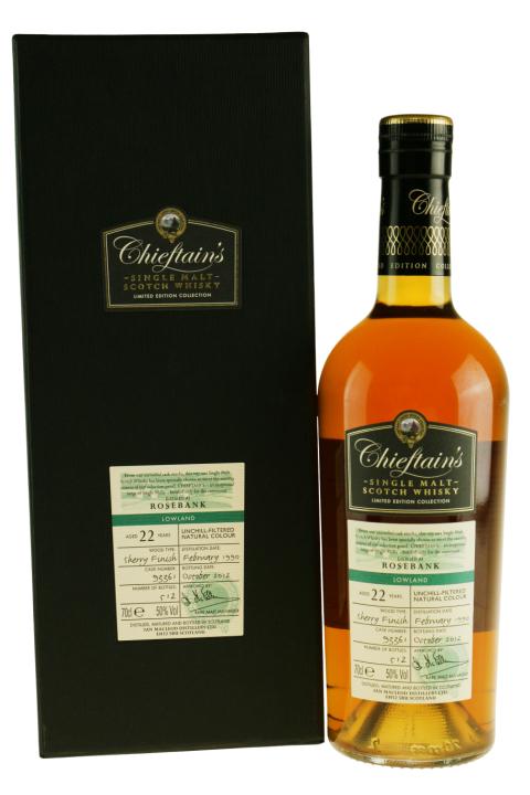 Rosebank Chieftains Choice 22 years Whisky Rosebank Chieftains Choice 22 years Whisky