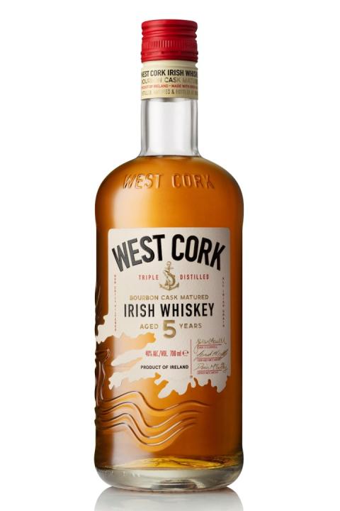 West Cork Bourbon Cask 5years Irish Whiskey - Whiskey West Cork Bourbon Cask 5years Irish Whiskey - Whiskey