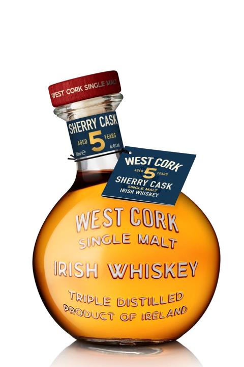 West Cork Single Malt – Maritime series 5yrs – Sherry Cask Finish Irish Whiskey - Whiskey West Cork Single Malt – Maritime series 5yrs – Sherry Cask Finish Irish Whiskey - Whiskey