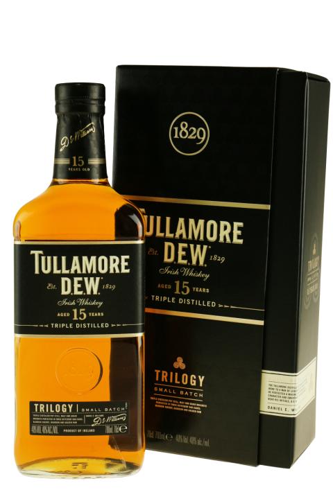 Tullamore Dew 15 Year Old Trilogy Blended Whisky Tullamore Dew 15 Year Old Trilogy Blended Whisky