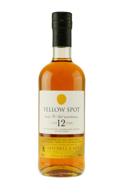 Yellow Spot 12 years Single Pot - Pot Still Irish Whiskey Yellow Spot 12 years Single Pot - Pot Still Irish Whiskey