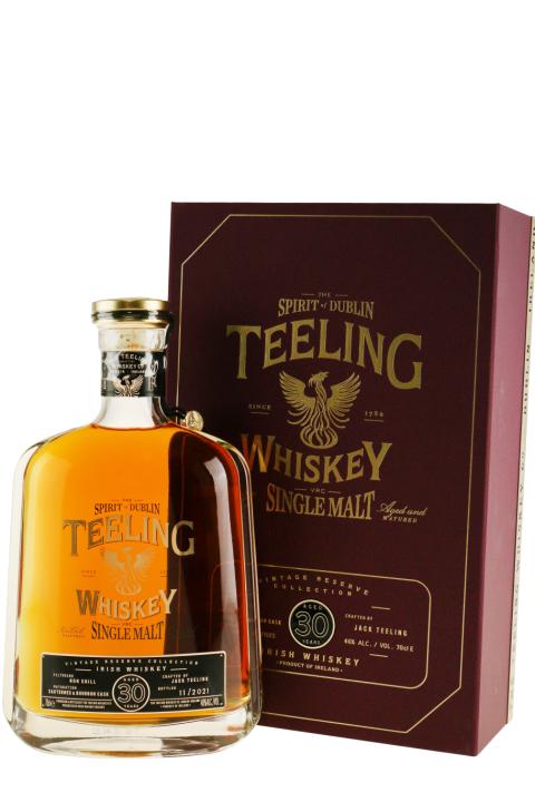 Teeling Whiskey 30 years Vintage Reserve 2021 Whisky Teeling Whiskey 30 years Vintage Reserve 2021 Whisky