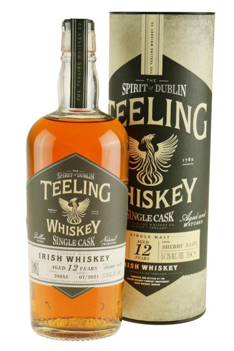 Teeling Juuls Single Malt Cask #29645 PX Whisky Teeling Juuls Single Malt Cask #29645 PX Whisky