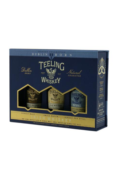 Teeling Whiskey Dublin Born Mini Giftpack 3x5cl. - Whisky Teeling Whiskey Dublin Born Mini Giftpack 3x5cl. - Whisky