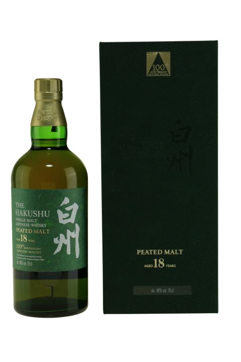 Hakushu 18 Years Old 100th Anniversary Whisky Hakushu 18 Years Old 100th Anniversary Whisky