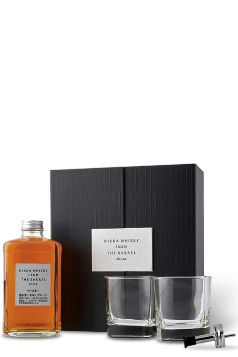 Nikka from the Barrel Kasse m. 2 glas og pourer - Blended Whisky Nikka from the Barrel Kasse m. 2 glas og pourer - Blended Whisky