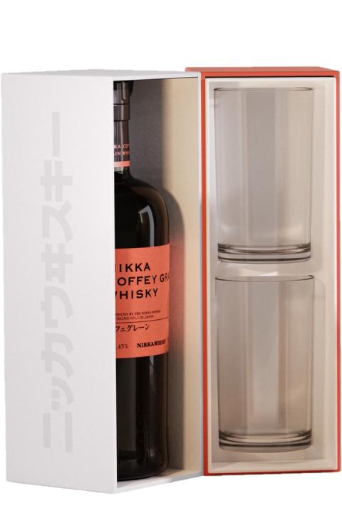 Nikka Coffey Grain Whisky VAP m. 2 glas - Grain Whisky Nikka Coffey Grain Whisky VAP m. 2 glas - Grain Whisky