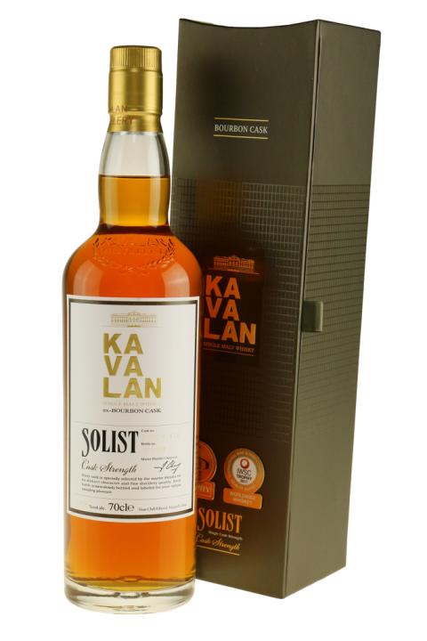 Kavalan Solist Ex Bourbon Cask nr. B101214047A Whisky - Single Malt