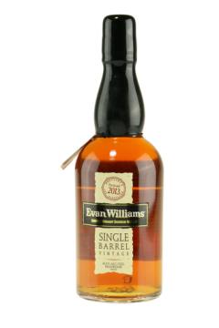 Evan Williams Single Barrel bottled 2021