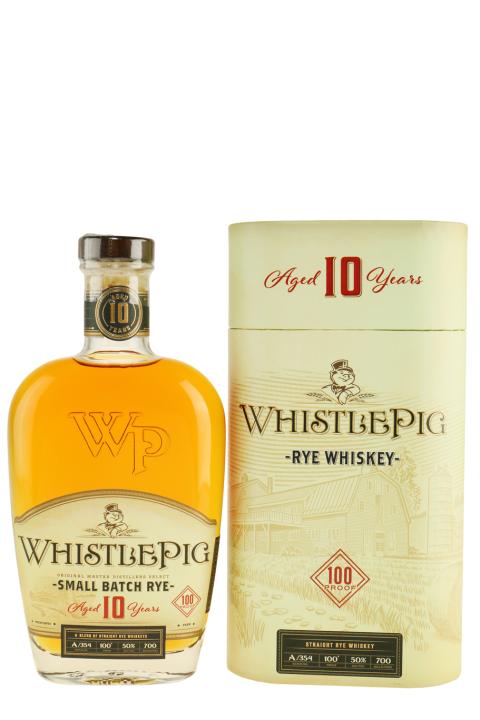 Whistle Pig Small Batch Rye 10 years Rye Whiskey Whistle Pig Small Batch Rye 10 years Rye Whiskey