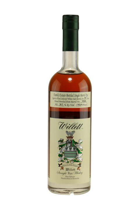 Willett Family Estate Rye Itineraires Single Barrel No. 11514 - Rye Whiskey Willett Family Estate Rye Itineraires Single Barrel No. 11514 - Rye Whiskey