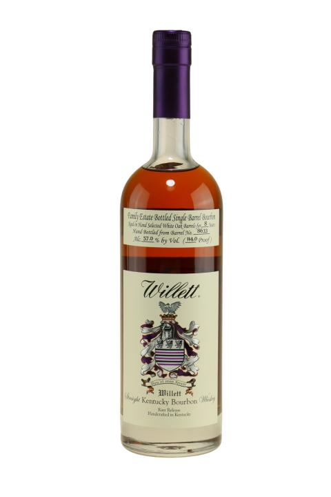 Willett Family Estate Bourbon Itineraires Single Barrel No. 8633 - Bourbon Willett Family Estate Bourbon Itineraires Single Barrel No. 8633 - Bourbon