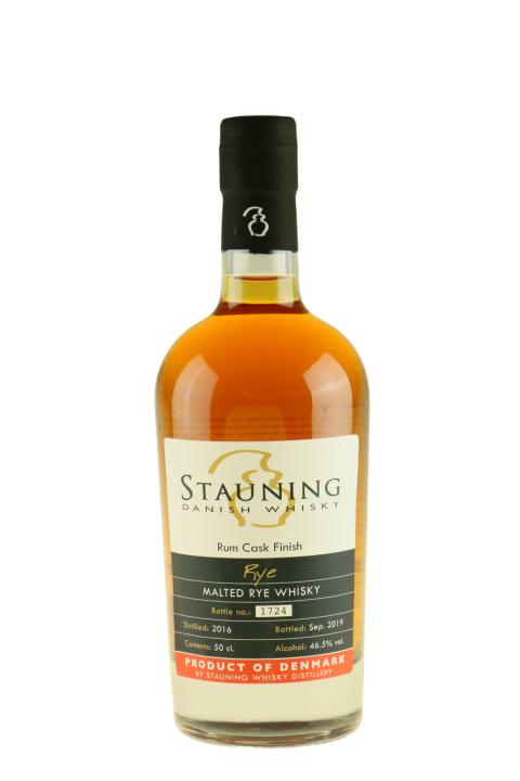 Stauning Rye Rum Cask Finish July 2019 Whisky - Single Malt