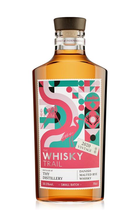 The Whisky Trail Thy Distillery Malted Rye Whisky - Whisky The Whisky Trail Thy Distillery Malted Rye Whisky - Whisky
