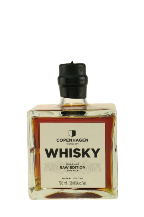 Copenhagen Distillery Whisky Raw Batch 4 ØKO - Whisky Copenhagen Distillery Whisky Raw Batch 4 ØKO - Whisky