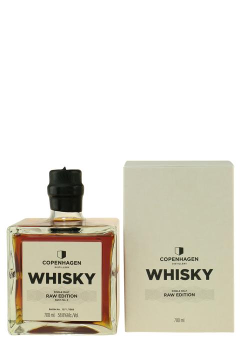 Copenhagen Distillery Whisky Raw Batch 4 ØKO Whisky Copenhagen Distillery Whisky Raw Batch 4 ØKO Whisky