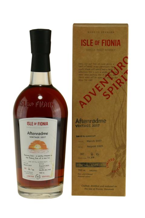 Nyborg Isle of Fionia Single Malt Aftenrødme ØKO Whisky Nyborg Isle of Fionia Single Malt Aftenrødme ØKO Whisky