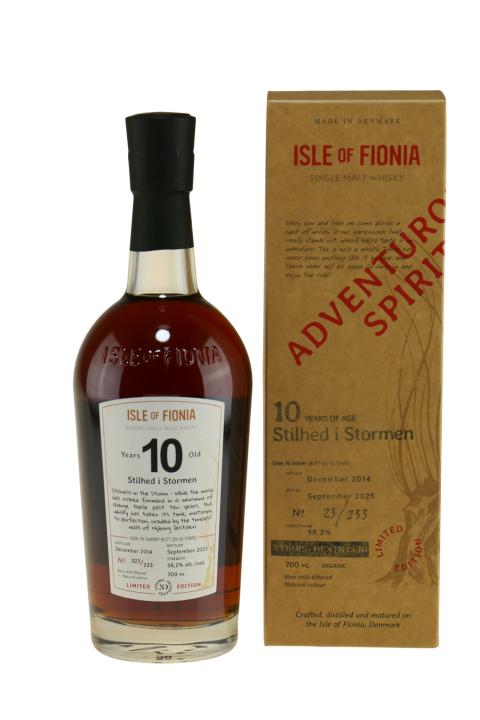 Nyborg Isle of Fionia Single Malt 10yr Stilhed i Stormen ØKO Whisky Nyborg Isle of Fionia Single Malt 10yr Stilhed i Stormen ØKO Whisky