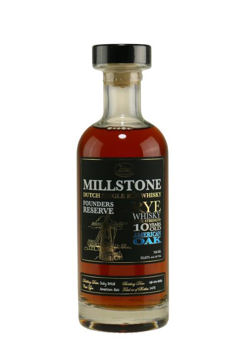 Millstone Rye Whisky 10yr Founders Reserve - Whisky Millstone Rye Whisky 10yr Founders Reserve - Whisky
