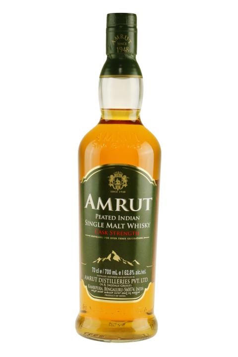 Amrut Peated Indian Single Malt Cask Strength - Whisky Amrut Peated Indian Single Malt Cask Strength - Whisky