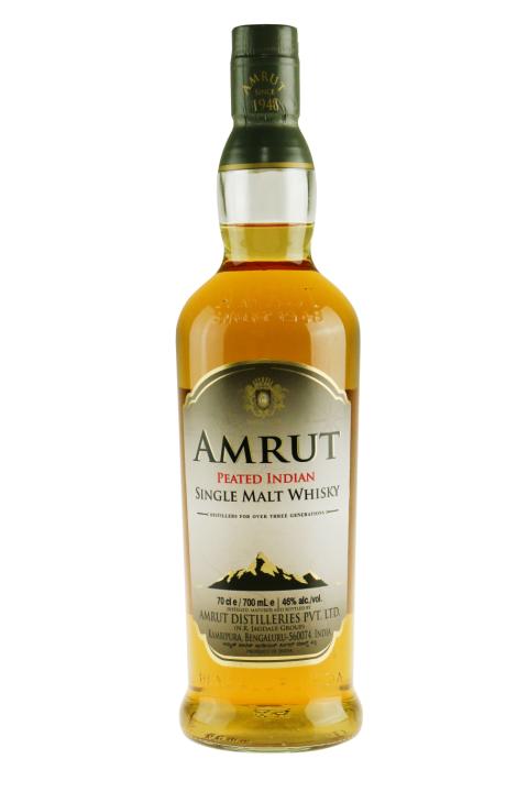 Amrut Peated Single Malt - Whisky Amrut Peated Single Malt - Whisky