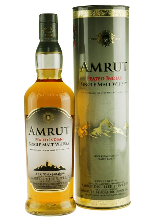 Amrut Peated Single Malt Whisky - Single Malt