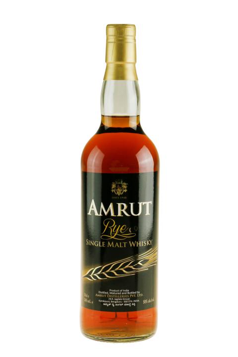 Amrut Rye Single Malt - Rye Whiskey Amrut Rye Single Malt - Rye Whiskey
