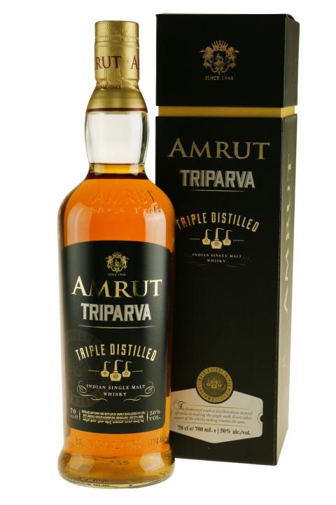 Amrut TRIPARVA Triple distilled Single Malt Whisky - Single Malt