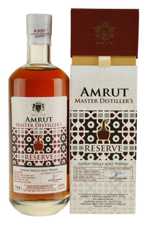 Amrut Master Distillers Reserve Cask 3505 - 2022 Whisky Amrut Master Distillers Reserve Cask 3505 - 2022 Whisky