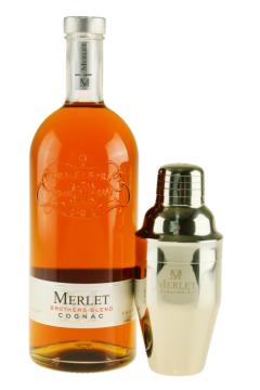 Merlet Cognac Brothers Blend med shaker - Cognac