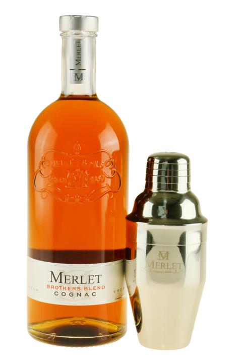 Merlet Cognac Brothers Blend med shaker Cognac