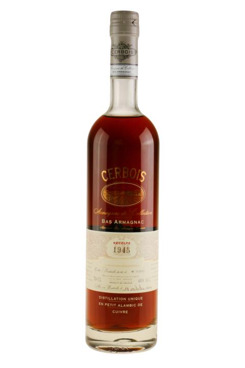 Cerbois 1945 - Armagnac Cerbois 1945 - Armagnac