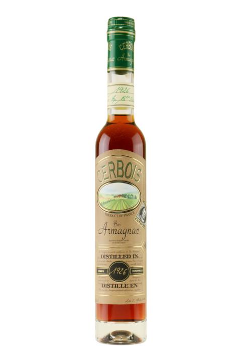 Cerbois 1926 - Armagnac Cerbois 1926 - Armagnac
