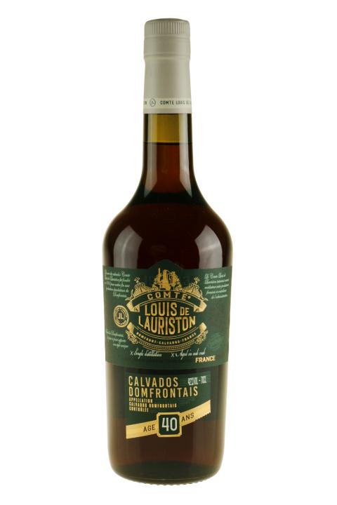 Comte Louis de Lauriston Calvados 40 ans - Calvados Comte Louis de Lauriston Calvados 40 ans - Calvados