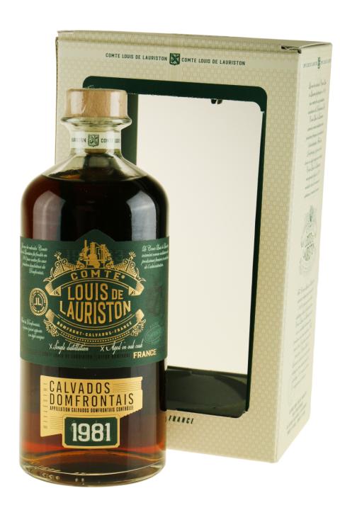 Comte Louis de Lauriston Calvados 1981 Calvados Comte Louis de Lauriston Calvados 1981 Calvados