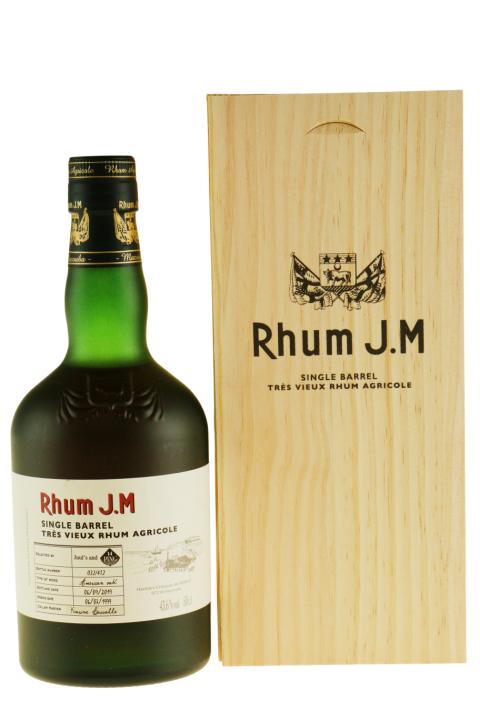 Rhum JM Rhum Vieux Single Barrel 1999 Ping 14 Rom - Rhum Agricole
