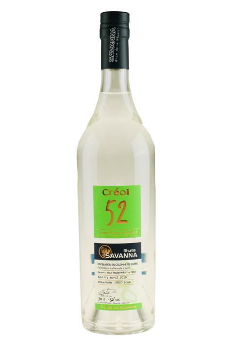 Savanna Creol Blanc 52 - Rhum Agricole Savanna Creol Blanc 52 - Rhum Agricole